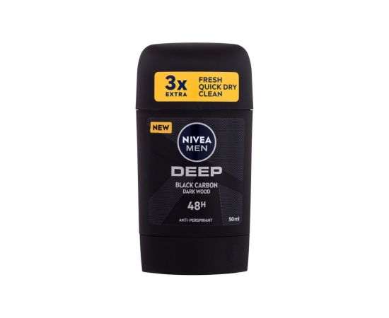 Nivea Men Deep / Black Carbon 50ml 48H M / Antiperspirant