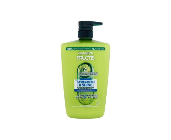 Garnier Fructis Strength & Shine / Fortifying Shampoo 1000ml W / Shampoo