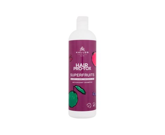 Kallos Hair Pro-Tox / Superfruits Antioxidant Shampoo 500ml W / Shampoo