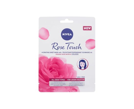 Nivea Rose Touch / Hydrating Sheet Mask 1pc W / Face Mask