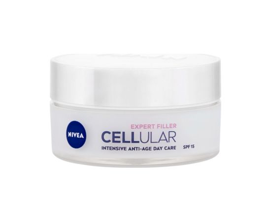 Nivea Cellular Expert Filler / Intensive Anti-Age Day Care 50ml SPF15 W / Day Cream