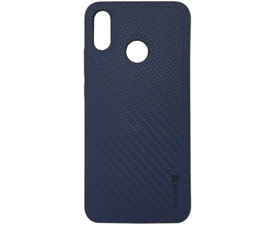 Evelatus Huawei  P20 TPU case 2 with metal plate (possible to use with magnet car holder) Blue