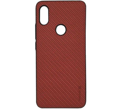 Evelatus Samsung  Galaxy A6 2018 TPU case 1 with metal plate (possible to use with magnet car holder) Red