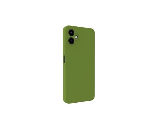 Evelatus Samsung  Galaxy A06 5G Premium Magnetic Soft Touch Silicone Case Army Green