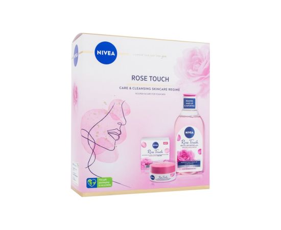 Nivea Rose Touch 50ml Care & Cleansing Skincare Regime W / Day Cream