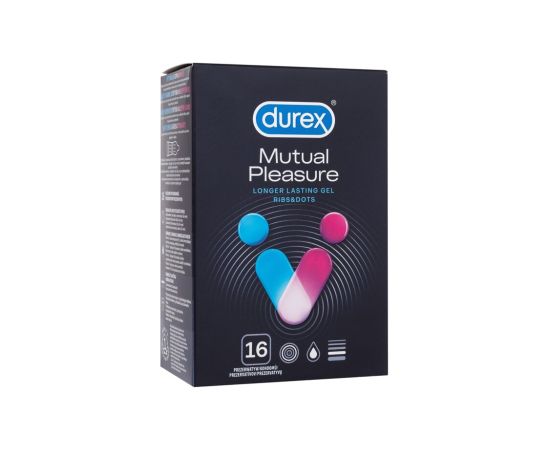 Durex Mutual Pleasure 16pc M / Condoms