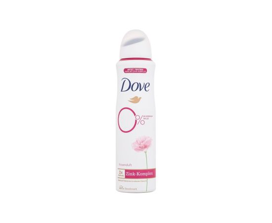 Dove 0% ALU / Rose 150ml 48h W / Deodorant