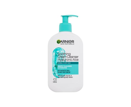 Garnier Skin Naturals Hyaluronic Aloe / Soothing Cream Cleanser 250ml W / Cleansing Cream