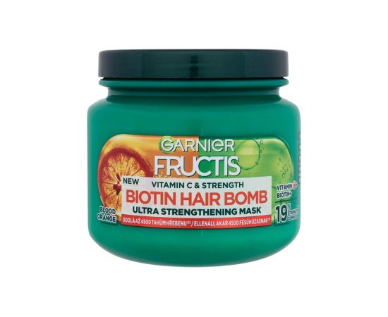 Garnier Fructis Vitamin & Strength / Biotin Hair Bomb 320ml W / Hair Mask