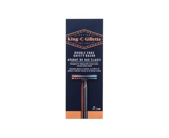 Gillette King C. / Double Edge Safety Razor 1pc M / Razor