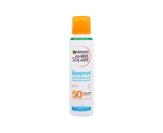 Garnier Ambre Solaire / Sensitive Advanced Invisible Protection Mist 150ml SPF50+ U / Sun Body Lotion