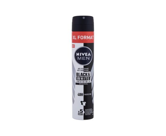 Nivea Men Invisible For Black & White / Original 200ml Deospray M / Antiperspirant