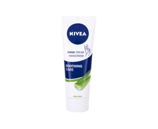 Nivea Hand Care / Soothing 75ml Aloe Vera & Jojoba Oil W / Hand Cream