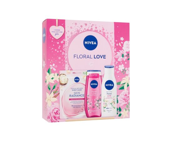 Nivea Floral Love 250ml W / Shower Gel