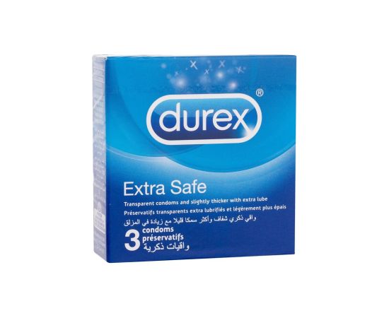 Durex Extra Safe 3pc M / Condoms