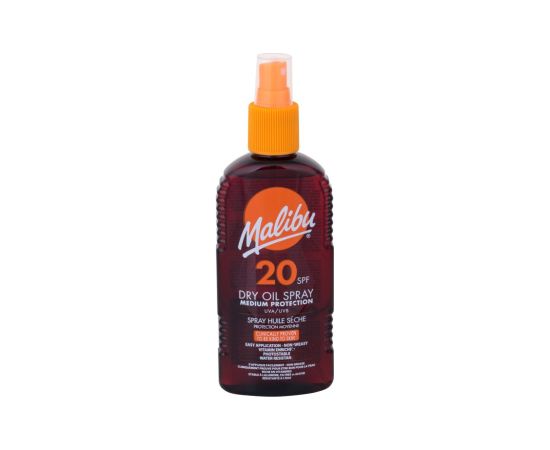 Malibu Dry Oil Spray 200ml SPF20 U / Sun Body Lotion