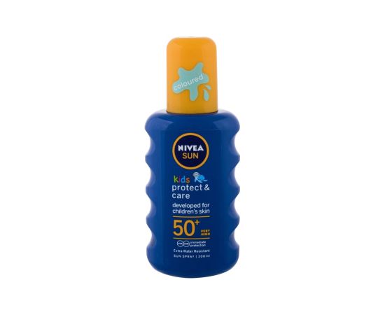 Nivea Sun Kids / Protect & Care Sun Spray 200ml SPF50+ K / Sun Body Lotion