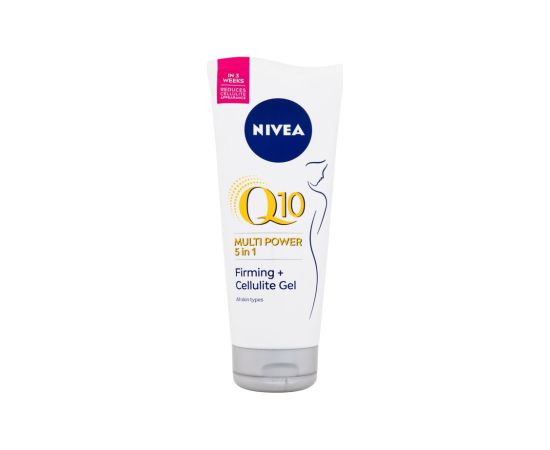 Nivea Q10 / Multi Power 5 in 1 Firming + Cellulite Gel 200ml W / Cellulite and Stretch Marks