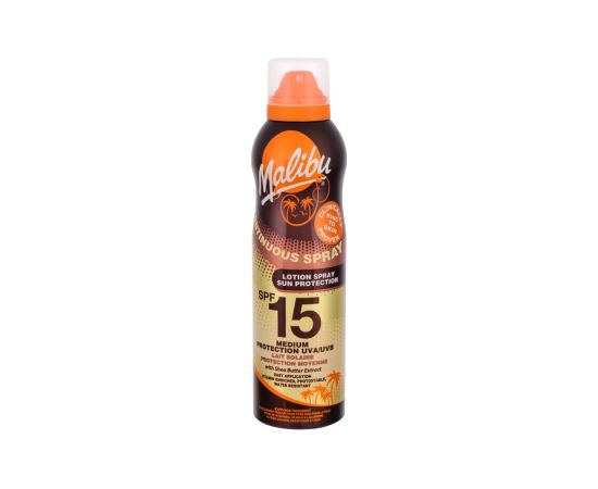 Malibu Continuous Spray 175ml SPF15 U / Sun Body Lotion