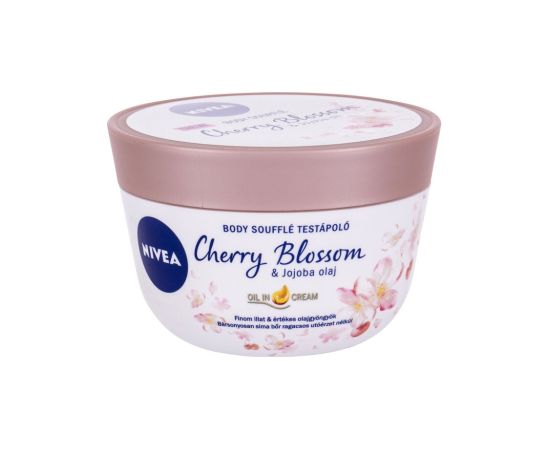 Nivea Body Soufflé / Cherry Blossom & Jojoba Oil 200ml W / Body Cream