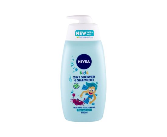 Nivea Kids / 2in1 Shower & Shampoo 500ml Magic Apple Scent K / Shower Gel