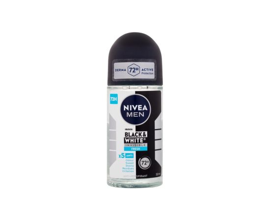 Nivea Men Invisible For Black & White / Fresh 50ml 72h M / Antiperspirant