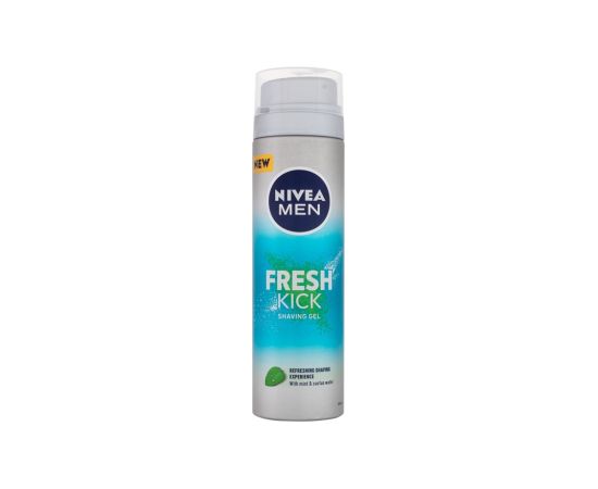 Nivea Men Fresh Kick / Shaving Gel 200ml M / Shaving Gel