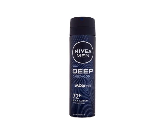 Nivea Men Deep / Black Carbon 150ml 72H M / Antiperspirant