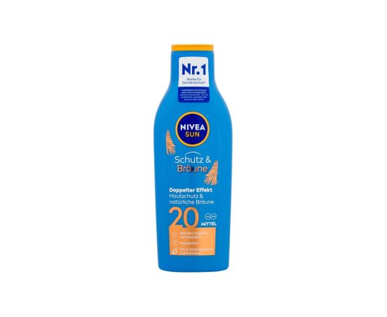 Nivea Sun / Protect & Bronze Sun Lotion 200ml SPF20 U / Sun Body Lotion