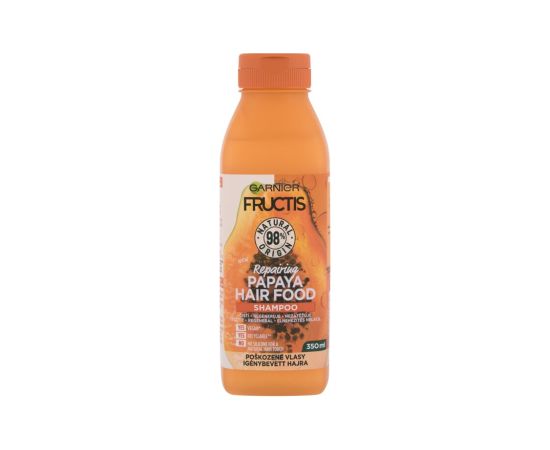 Garnier Fructis Hair Food / Papaya Repairing Shampoo 350ml W / Shampoo