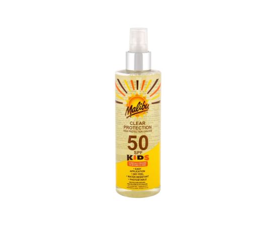 Malibu Kids / Clear Protection 250ml SPF50 K / Sun Body Lotion