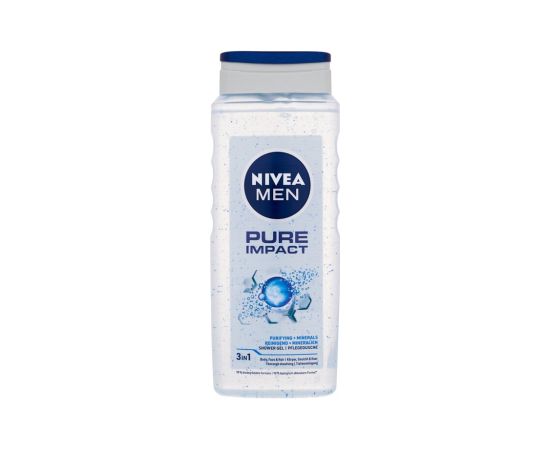 Nivea Men Pure Impact 500ml M / Shower Gel