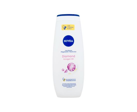 Nivea Diamond / & Argan Oil 500ml W / Shower Gel