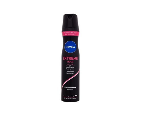 Nivea Extreme Hold / Styling Spray 250ml W / Hair Spray