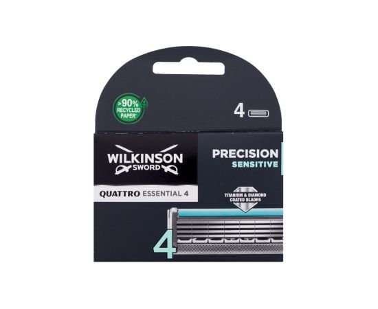 Wilkinson Sword Quattro / Essential 4 4pc M / Replacement blade