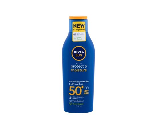 Nivea Sun Protect & Moisture 200ml SPF50+ U / Sun Body Lotion