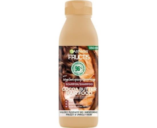 Garnier GARNIER_Fructis Cocoa Butter Hair Food Shampoo szampon do włosów puszących się i niesfornych 350ml