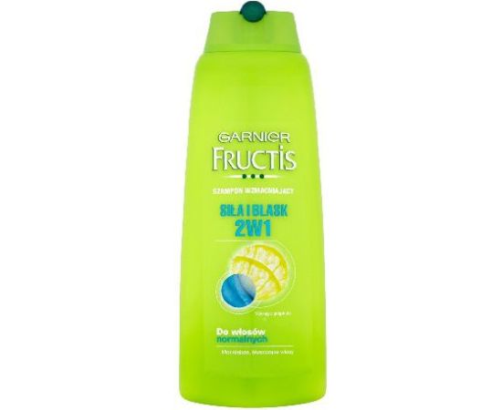 Garnier FRUCTIS Szamp. 400ml 2w1 Siła i Blask wł. normalne - 0337965