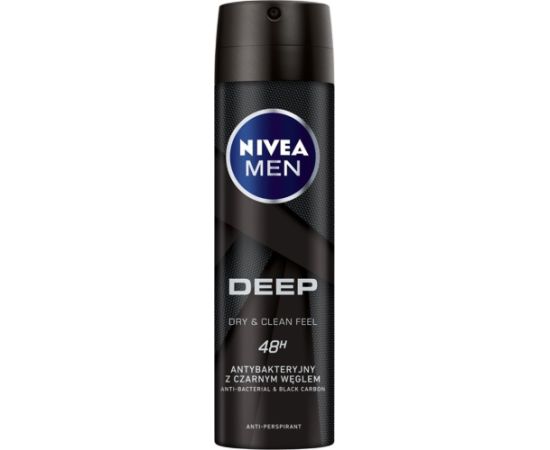 Nivea NIVEA MEN Antyperspirant w sprayu Deep 150 ml