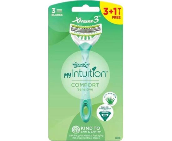 Wilkinson  My Intuition Xtreme3 Comfort Sensitive jednorazowe maszynki do golenia dla kobiet 4szt