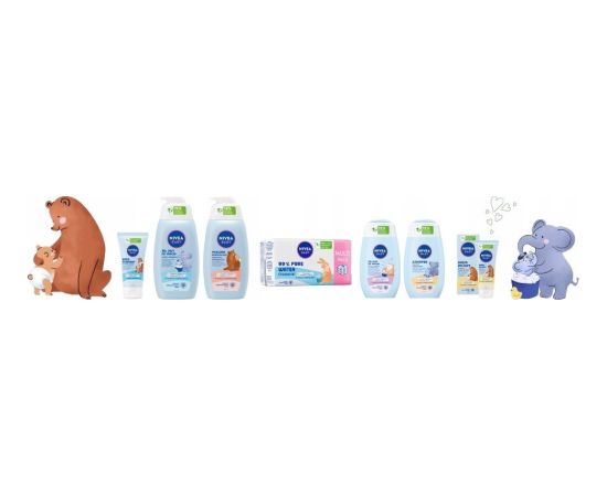 Nivea Nivea Baby chusteczki biodegradowalne 99% Pure Water 3x57szt