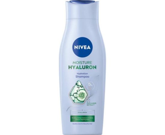 Nivea Nivea Moisture Hyaluron szampon nawilżający z kwasem hialuronowym 400ml