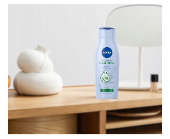 Nivea Nivea Moisture Hyaluron szampon nawilżający z kwasem hialuronowym 400ml