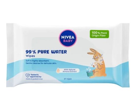 Nivea NIVEA Baby Pure Water 57 szt.