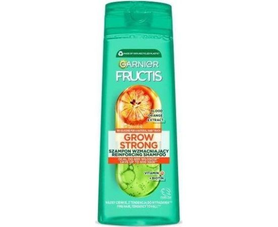 Garnier Fructis Grow Strong Orange wzmacniający szampon do włosów cienkich z tendencją do wypadania 400ml