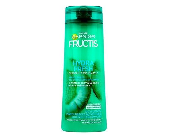 Garnier Fructis Hydra Fresh Szampon do włosów przetłuszczających się z suchymi końcówkami 400ml