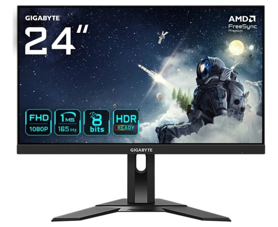 Monitor Gigabyte Gigabyte G24F 2 | 23.8 " | IPS | 180 Hz | 1 ms | 1920 x 1080 pixels | 300 cd/m² | HDMI ports quantity 2