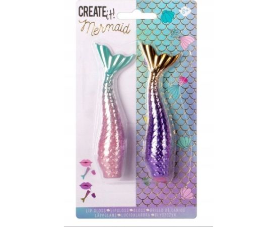 Teka Błyszczyk do ust Mermaid 2szt CREATE IT!