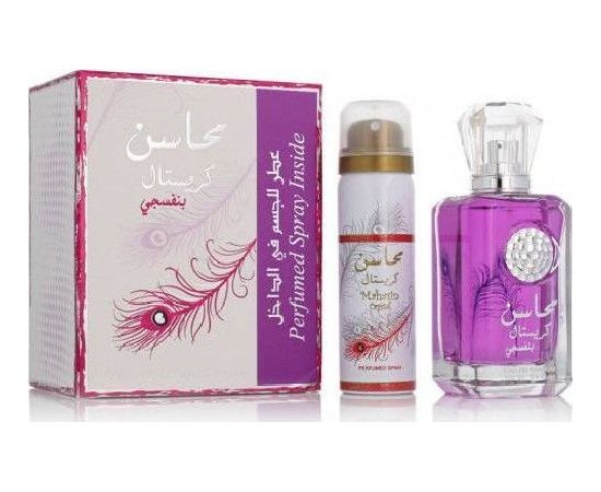 Lattafa Lattafa Mahasin Cristal Violet EDP 100ml + deo