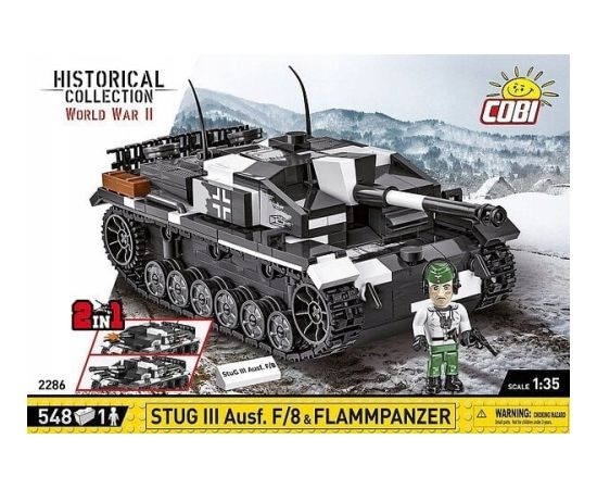 Cobi Klocki StuG III Ausf.F/8 & Flammpanzer